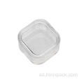 1,5 "Cajas de membrana de plástico transparente de plástico pequeño